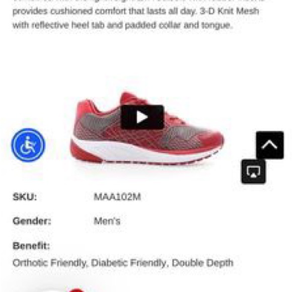 Propet brand Therapeutic shoes size 13 (3e) - Picture 3 of 4